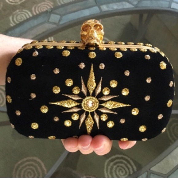 💜SOLD💜Alexander McQueen Clutch - Picture 2 of 6